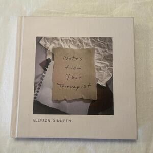Notes from Your Therapist by Allyson Dinneen (2021, Hardcover)